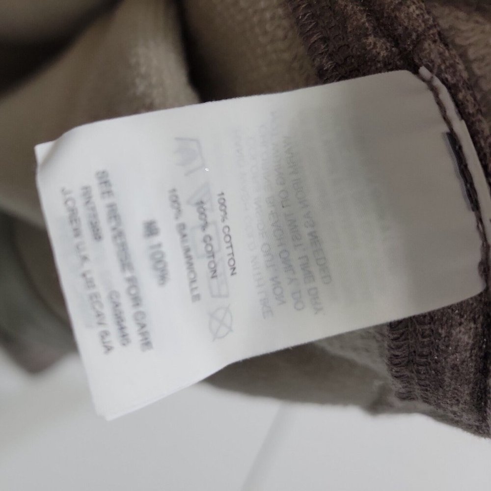 CrewCuts Sweater Girl 12 Grey Crew Neck 100 Cotton Sweatshirt High Low Split Hem - Picture 7 of 12